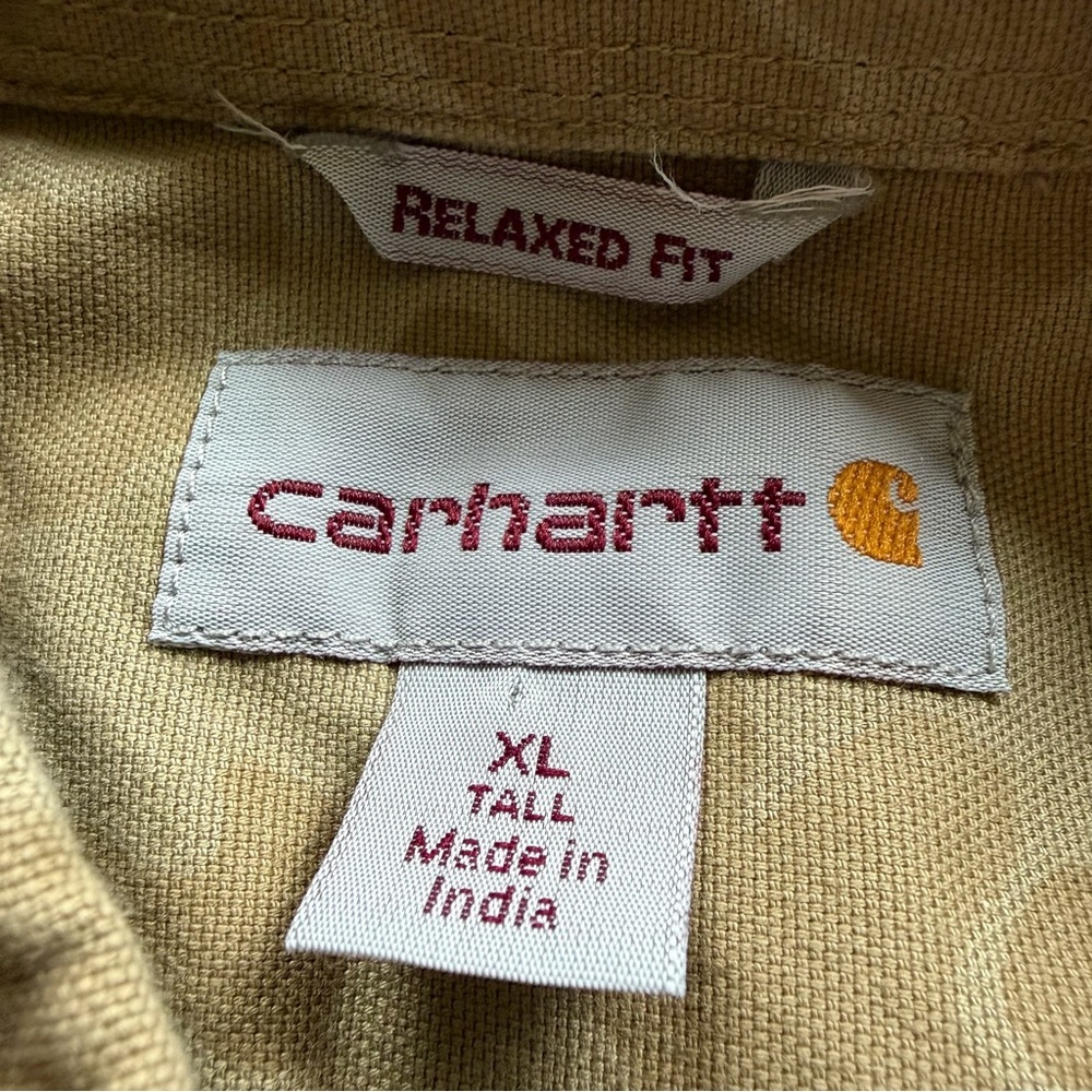 Carhartt men’s Rugged Flex short sleeve camo button down shirt XLT summer style - Picture 9 of 13